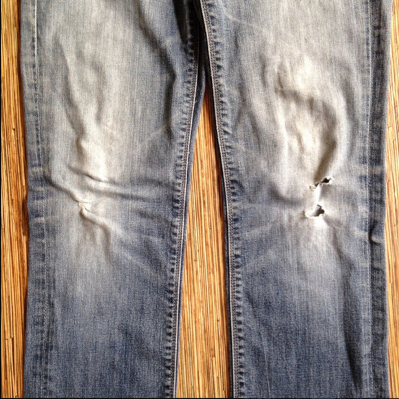 7 For All Mankind Jeans Womens 29 Slimmy Faded - Picture 5 of 8